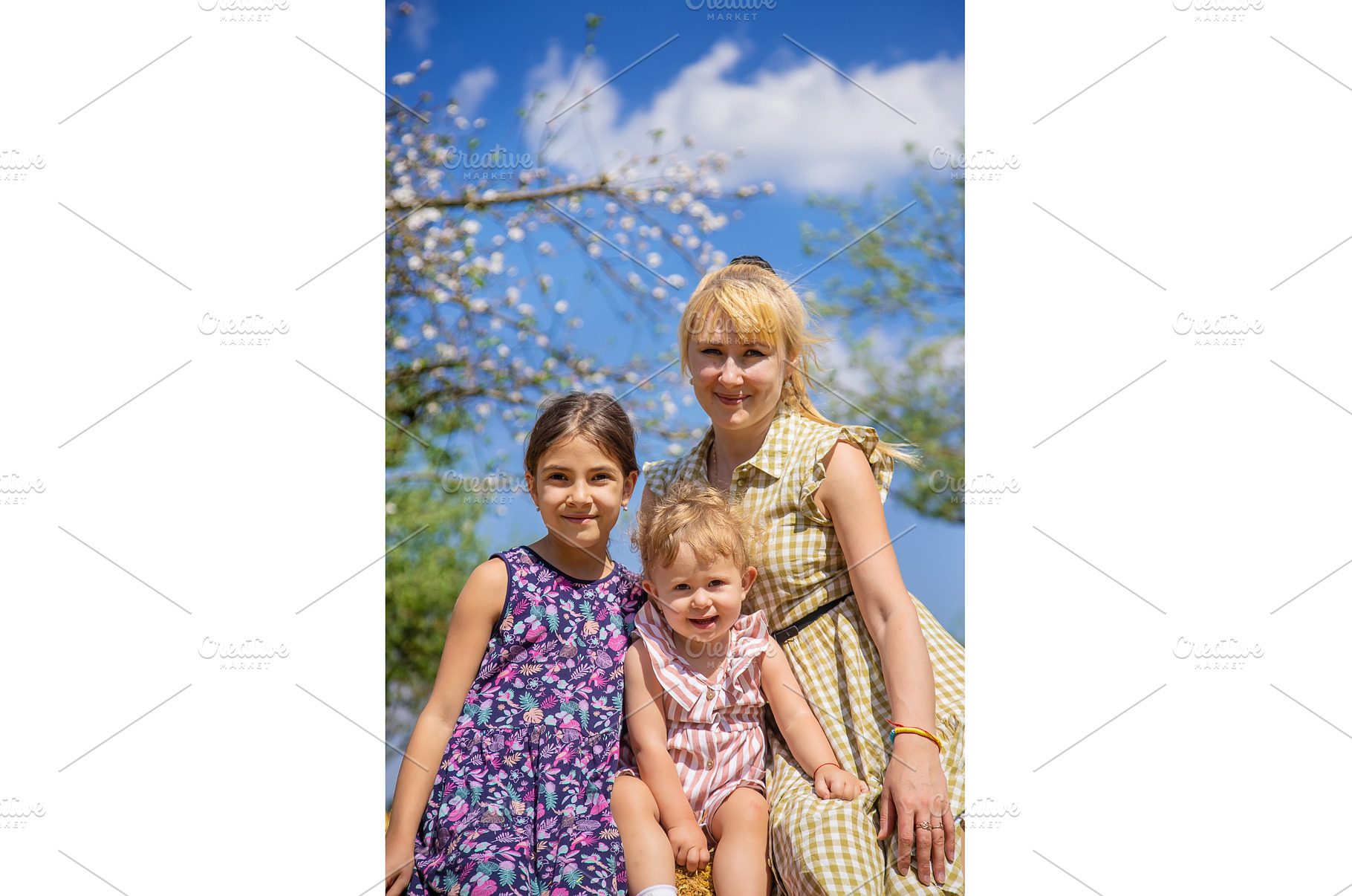 The child is sitting on a pile of, a Nature Photo by yanadjana