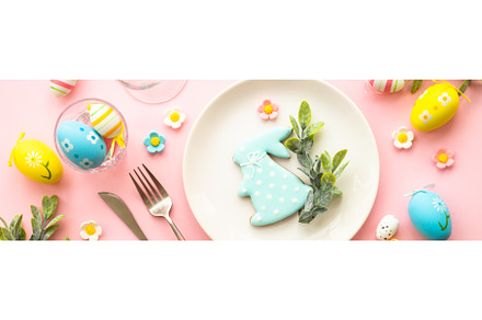 Easter table setting, Easter food, a Food & Drink Photo by Nadia-nb