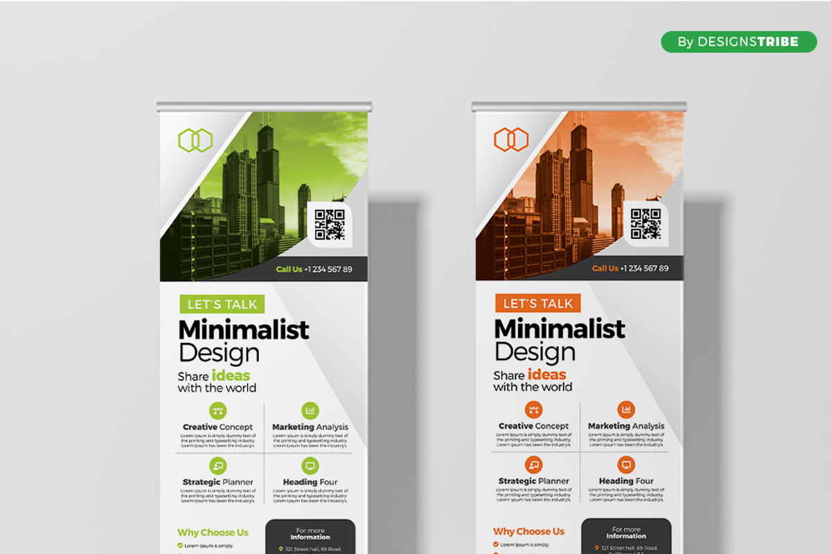 Rollup Banner, a Templates & Theme by Design'sTRIBE