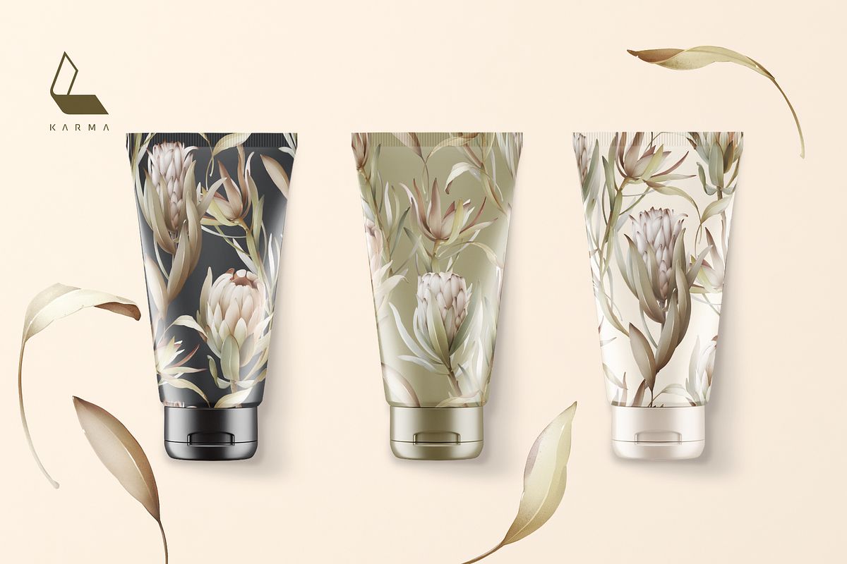 Protea | Seamless pattern, a Pattern Graphic by Karma (Photo 7 of 18)