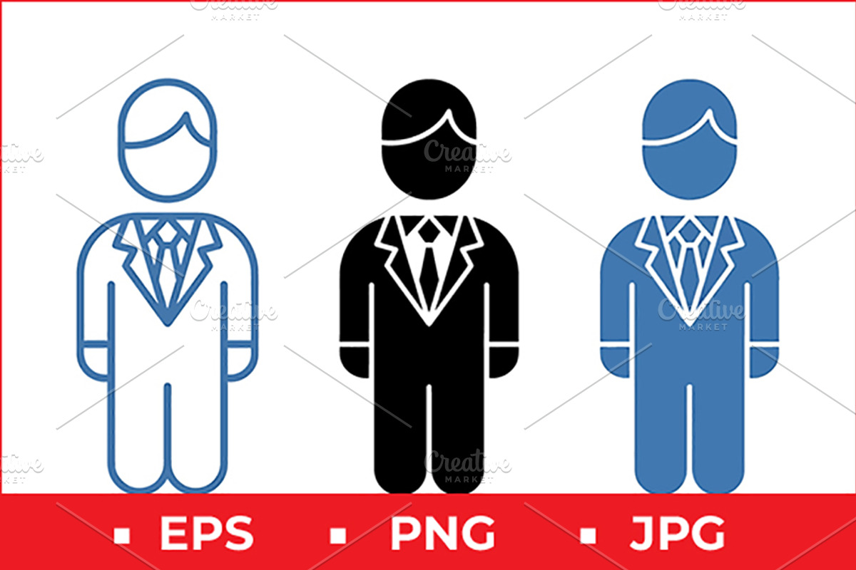 Business Professional Vector Icon, a Solid Icon by Artonix (Photo 1 of 2)