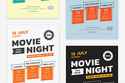 Movie Night Poster Template, a Flyer Template by Danil Polshin (Thumbnail 5 of 10)