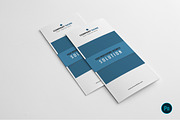 Corporate Brochure Trifold, a Brochure Template by retrographix (Thumbnail 1 of 5)
