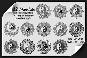 "Yin-Yang Mandala"