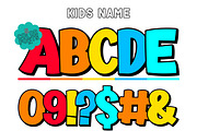 Kids Name | Cute Kids Font, a Handwritten Font by MaxArt Foundry (Thumbnail 3 of 4)
