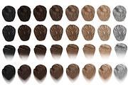 100 Men's Hairstyles PNG, an Illustration by Elenbushe (Thumbnail 2 of 9)