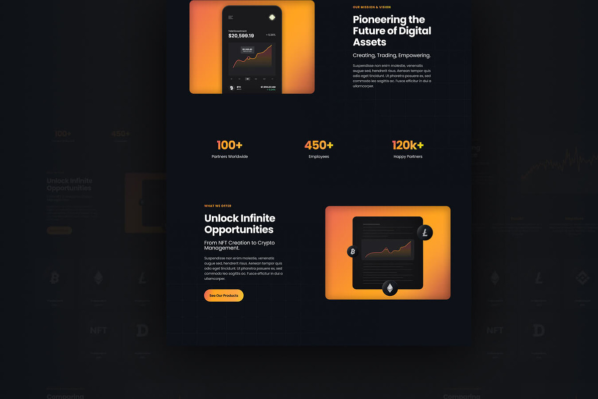 VirtualVanguard-Technology Template, a Landing Page Template by EGO Creative Innovations (Photo 1 of 5)