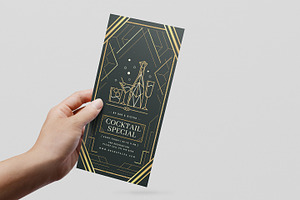 Art Deco Menu Templates