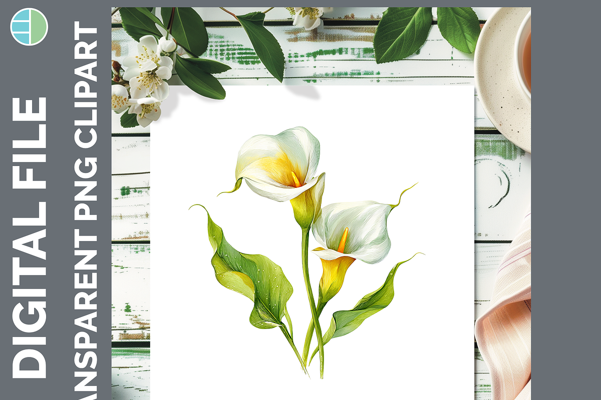 Wildflower Illustration Bundle PNG, a Decorative Illustration by Enliven Designs (Photo 4 of 8)
