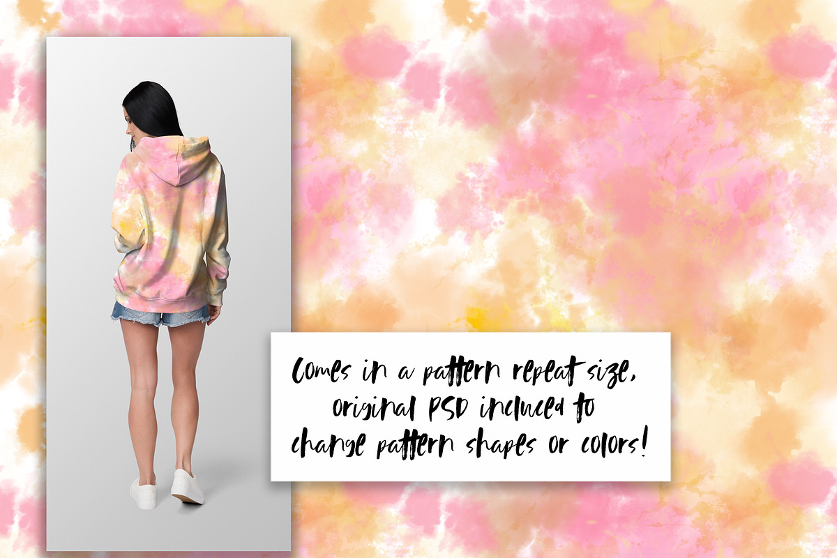 Sale: Pastel Tie-Dye Seamless Bundle, a Pattern Graphic by The Gypsy Goddess (Photo 42 of 48)