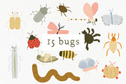 Bug Illustrations, an Animal Illustration by Olive & Lu Paper (Thumbnail 1 of 3)