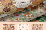 Groovy Garden - Retro Collection, an Illustration by Alina Sh (Thumbnail 4 of 6)