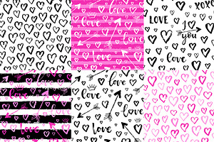 Love patterns set