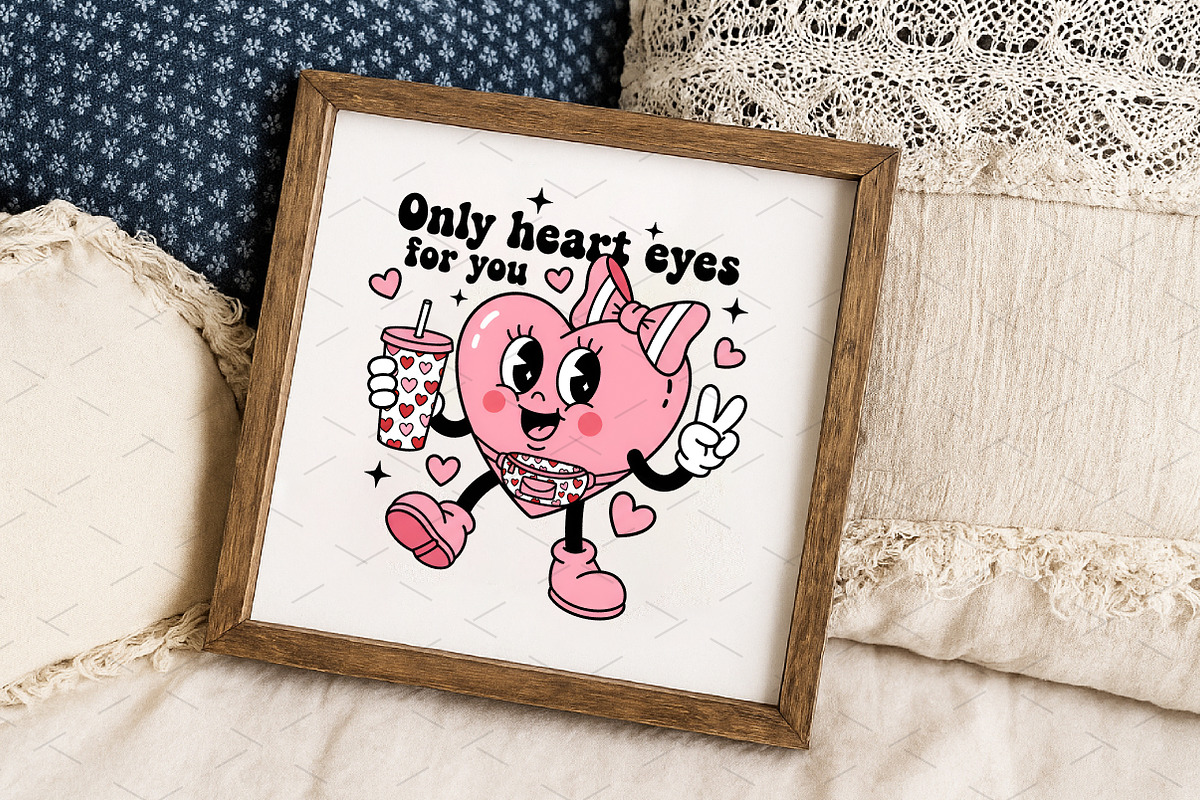 Only Heart Eyes For You Valentines, an Illustration by Libby Wishes (Photo 7 of 7)