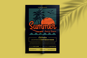 Summer Party Flyer/Poster Template