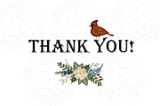 Cozy Christmas Patterns Winter birds, a Pattern Graphic by KomannaArt (Thumbnail 6 of 6)