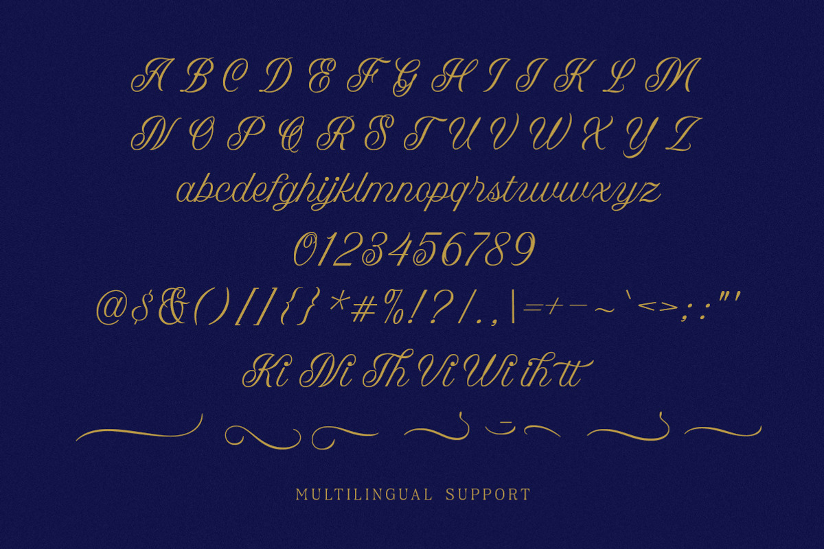 Marivelle Elegant Wedding Script, a Script Font by Letterhend Studio (Photo 8 of 10)