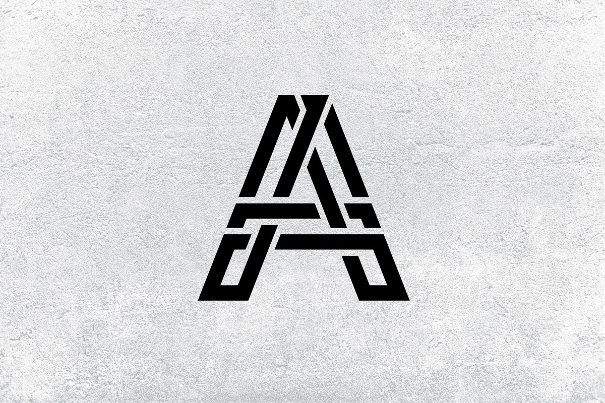 Letter A Structure Line, a Branding & Logo Template by Maximum Designstudio (Photo 3 of 3)