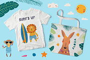 Summer Vibes, Cute Animals Graphics, an Animal Illustration by sceptical cactus (Thumbnail 3 of 13)