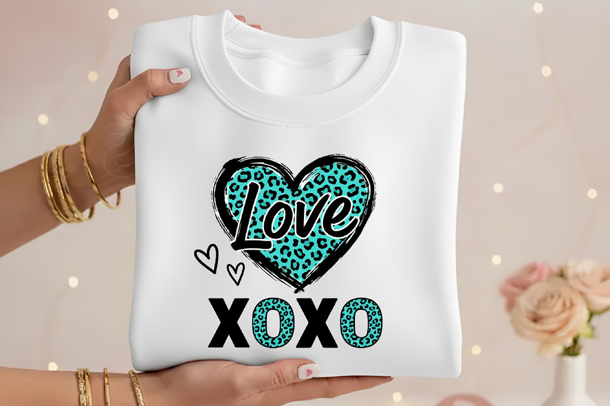 Valentine Love Xoxo Sublimation Png, a Seasonal Illustration by YA Design (Photo 1 of 4)
