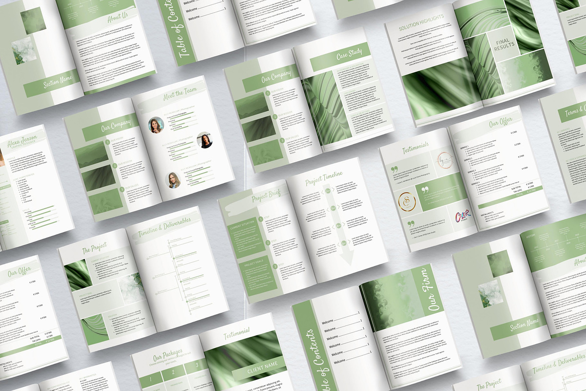 Business Proposal Canva Template, a Magazine Template by B2 Studio (Photo 11 of 11)