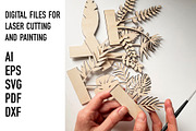 Plant ornament, an Object Graphic by HelloWood (Thumbnail 2 of 3)