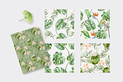 Tropical Vacation. Watercolor, a Seasonal Illustration by Farida Bik (Thumbnail 15 of 16)
