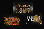 Luxury Gold Typography Text Effect, a Layer Style Add-On by Matsero (Thumbnail 2 of 4)