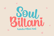 Soul Billani, a Script Font by eknojistudio (Thumbnail 1 of 7)