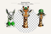 St Patricks Animal Sublimation, an Illustration by Artnoy (Thumbnail 3 of 8)