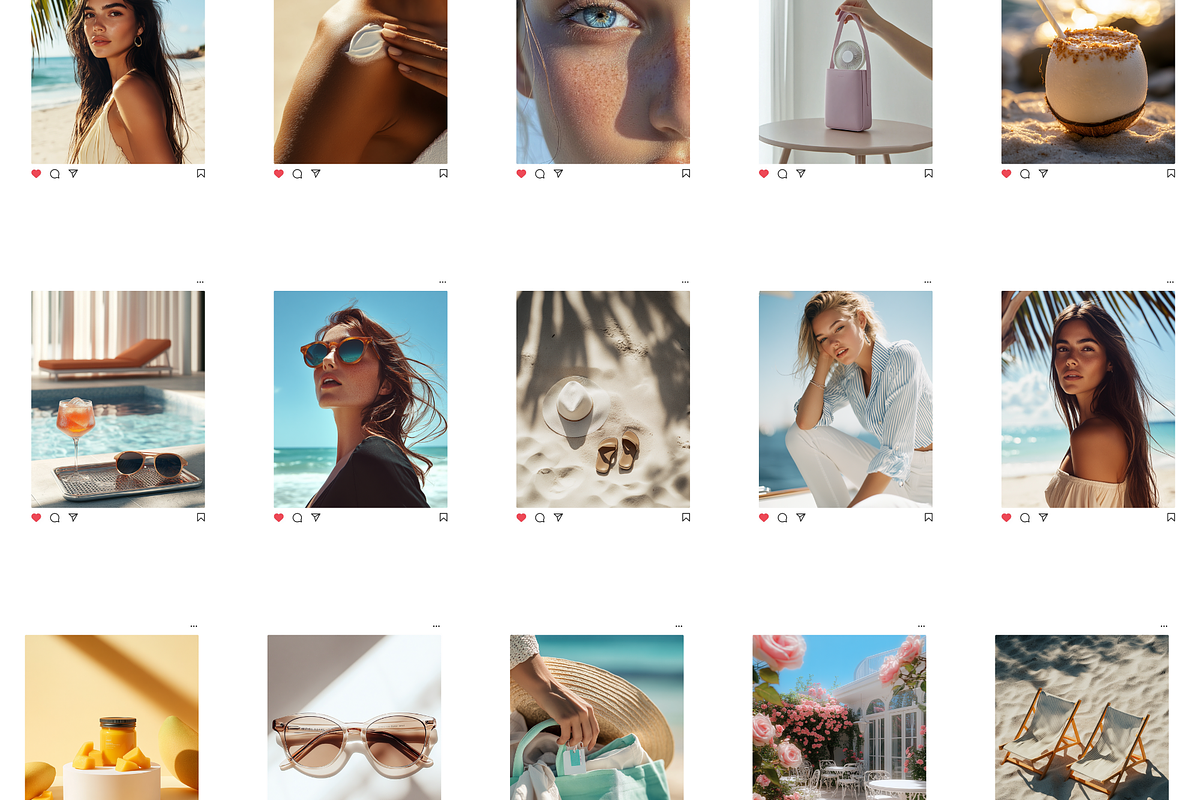 Summer Vibes Stock Photo Bundle, a Beauty & Fashion Photo by MOAROShop (Photo 7 of 7)