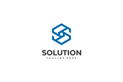Solution - Geometric Letter S Logo, a Branding & Logo Template by yopie (Thumbnail 4 of 6)