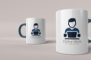 Freelance & Online Work Logo, a Branding & Logo Template by YUDesignStore (Thumbnail 3 of 7)