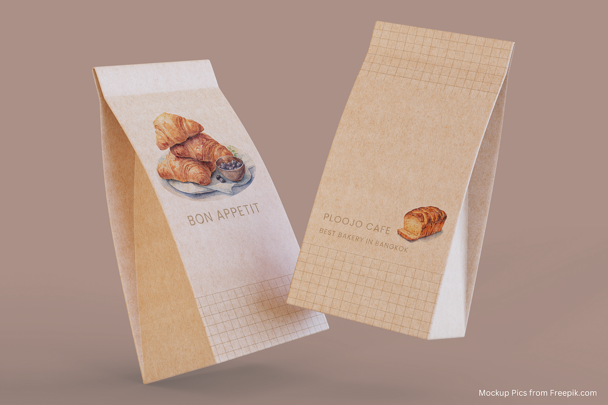 Watercolor Bakery Clipart Set, a Food Illustration by STUDIO CHOTI (Photo 4 of 5)