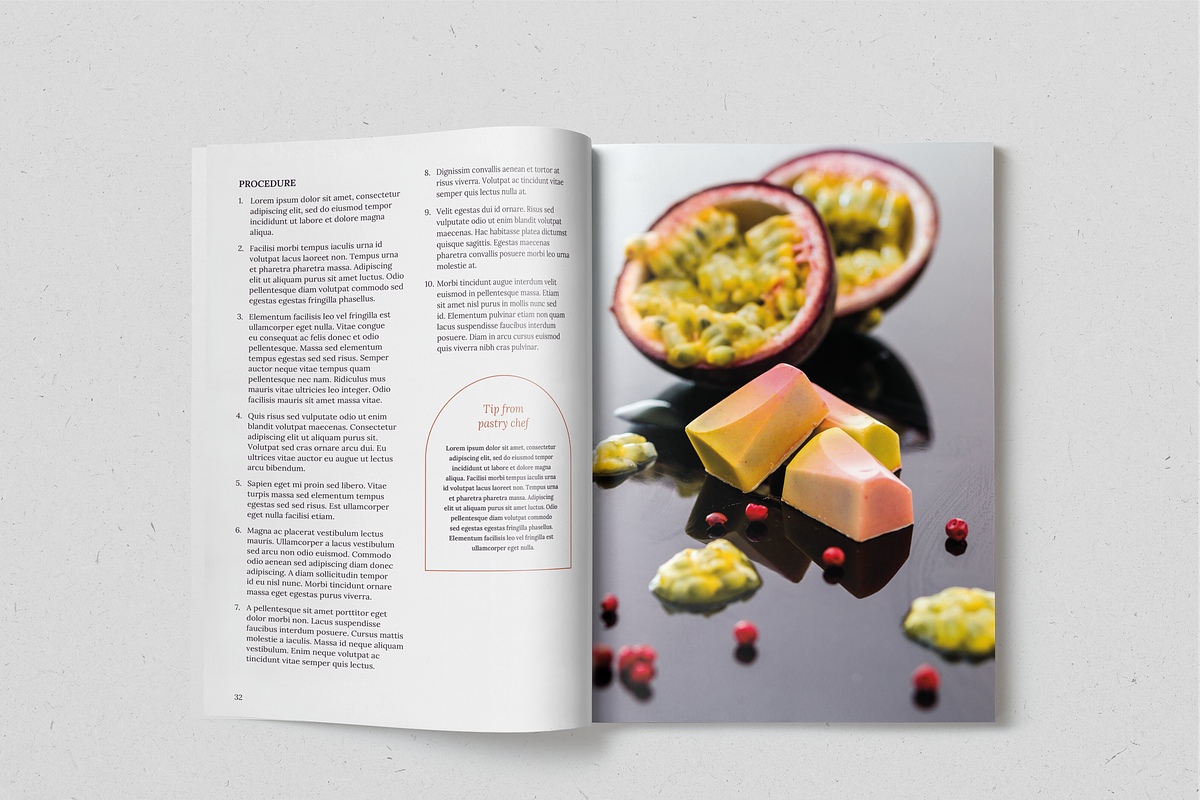 Chocolatier Recipe Book, a Print Template by SonaGeciova (Photo 18 of 25)