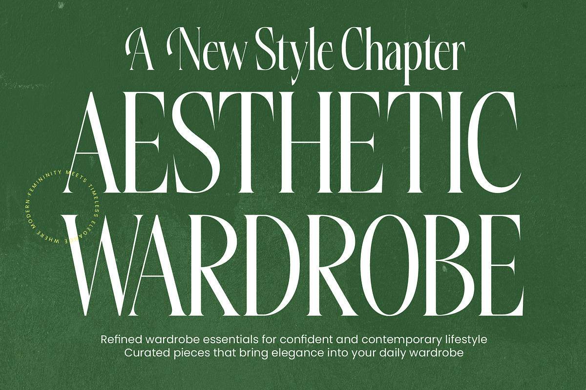 Silkigfined Elegant Luxury Serif, a Serif Font by timelesstype.co (Photo 8 of 15)