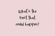 Sweetpea Handwriting Font, a Handwritten Font by Beck McCormick (Thumbnail 9 of 10)