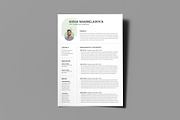 3 Page Resume Template CV Template, a Resume Template by PixelStudio (Thumbnail 5 of 10)