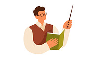 Teachers with kid students set, an Education Illustration by Good Studio (Thumbnail 4 of 6)
