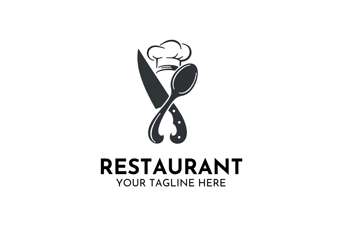 Chef Restaurant Logo Design Brand, a Branding & Logo Template by Megafox Studio (Photo 1 of 2)