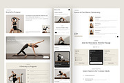 Pilates Studio Website UI Figma, an UI Kit Template by peterdraw (Thumbnail 4 of 7)