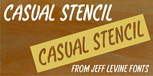 Casual Stencil JNL