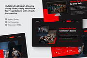 Fitness & Gym Powerpoint, a Presentation Template by SquidPixey (Thumbnail 3 of 6)