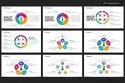 Cycle & Circles PowerPoint Templates, a Presentation Template by Warna Works (Thumbnail 11 of 28)