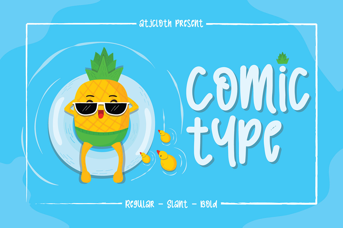 Comic Type - 3 Style Variation