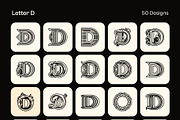 1400 Alphabet Letters Logo, a Solid Icon by Creative Stall (Thumbnail 11 of 34)