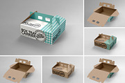 Box Carrier Tray Packaging Mockup, a Cups & Container Mockup by INCDesign (Thumbnail 3 of 7)