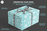 Gift Box mockup, a Packaging Mockup by Itsmesimon (Thumbnail 7 of 7)