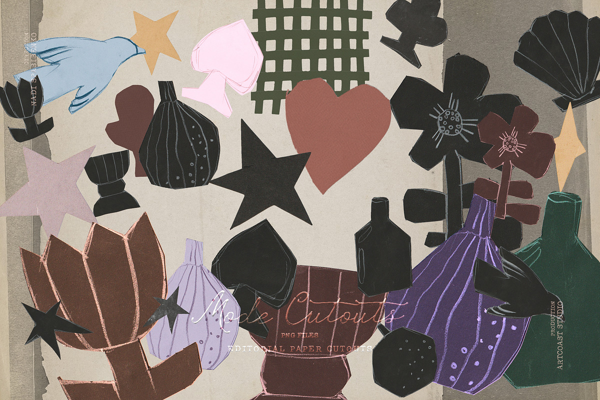 Mode Cutouts - Paper Collection, a Background Graphic by nadispasibenko (Photo 5 of 8)