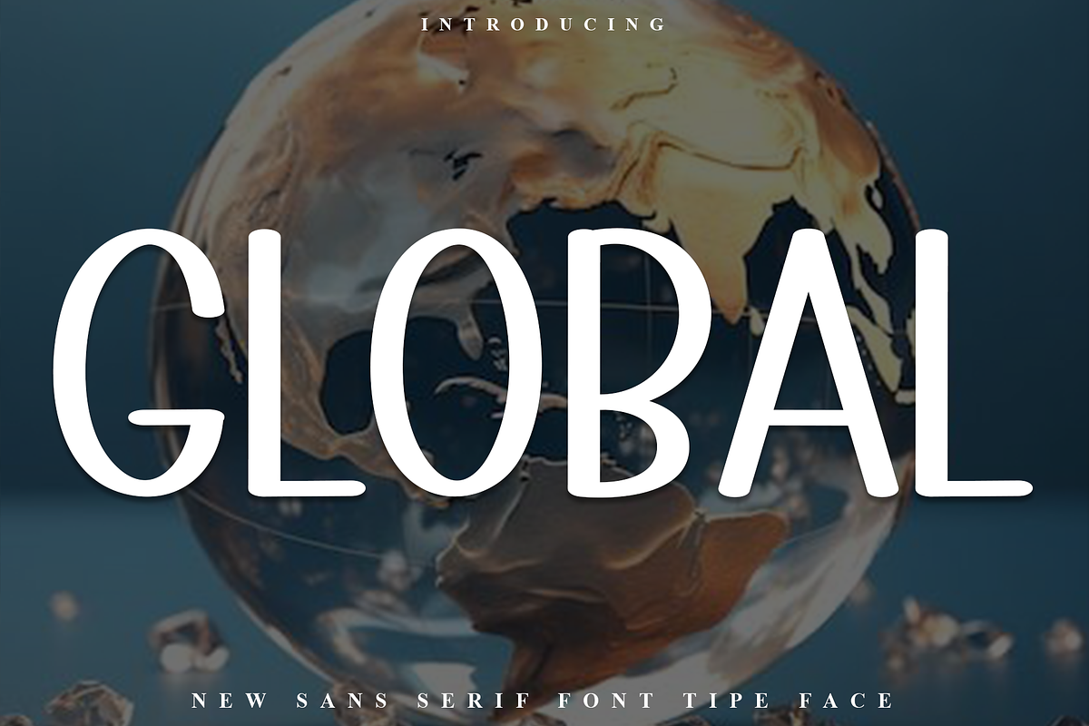 Global, a Script Font by InermediaSTUDIO (Photo 1 of 7)